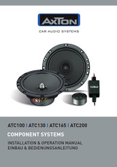 AXTON ATC200 Installation & Operation Manual