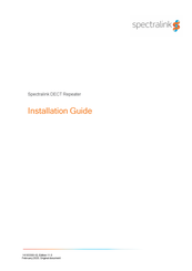 SpectraLink DECT Repeater Installation Manual