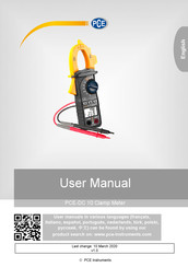 PCE Instruments PCE-DC 10 User Manual