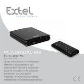 Extel WESVDD 82700 SER.R1 Installation And User Manual