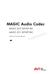 AVT MAGIC Series Hardware & Software Manual