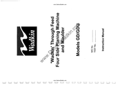 Wadkin GDU Instruction Manual