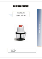 Heinner HMC-450 Manual