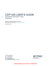 Skytrac CDP-300 User Manual