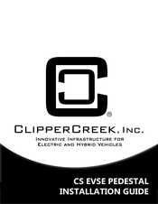 ClipperCreek CS EVSE Pedestal Installation Manual