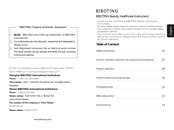 BIBOTING BB-333 Manual