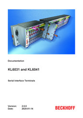 Beckhoff KL6031 Series Documentation