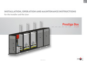 ACV Prestige Box 250 LP Installation, Operating And Maintenance Instructions For The Installer And The User