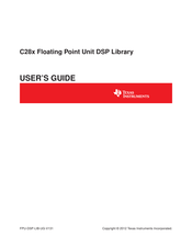 Texas Instruments C28 Series User Manual