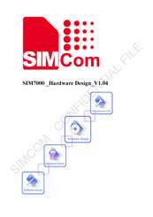 SimCom SIM7000 Series Hardware Design