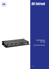 RSF Elektronik UFC 430 User Manual