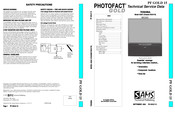 Toshiba Photofact Gold 43A61 Technical Service Data