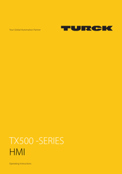 Turck TX504E Operating Instructions Manual