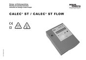 aqua metro CALEC ST FLOW Mounting And Operating Instructions