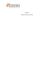Stereotaxis Niobe PM3.1 Installation Verification And Testing