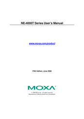Moxa Technologies NE-4000T-RC User Manual