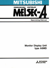 Mitsubishi MELSEC-A A6MD Operating Manual