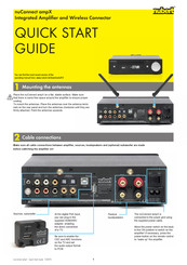 Nubert nuConnect ampX Quick Start Manual