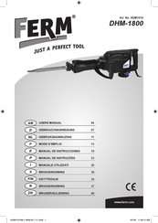 Ferm DHM-1800 User Manual