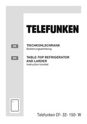 Telefunken CF-32-150-W Instruction Booklet