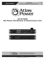 Atlas AP-S15HR Owner's Manual
