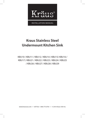 Kraus KBU25 Installation Manual