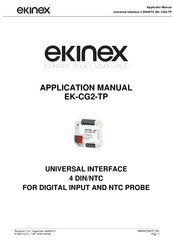 Ekinex EK-CG2-TP Applications Manual