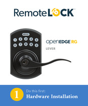 LockState RemoteLock openEDGE RG Hardware Installation