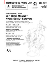 Graco Monark Hydra-Spray D Series Instructions-Parts List Manual