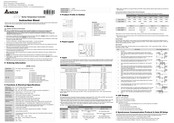 Delta DTE Series Instruction Sheet