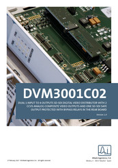 Albalá Ingenieros DVM3001C02 Manual