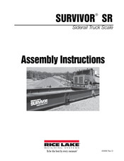 Rice Lake Survivor SR Assembly Instructions Manual
