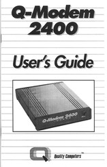 Quality Computers Q-Modem 2400 User Manual