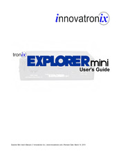 Innovatronix Tronix Explorer Mini User Manual