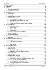El Ezza E1 Series User Manual