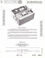 RCA Victor STR-6 Manual