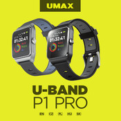 UMAX Technologies U-BAND P1 PRO Quick Start Manual