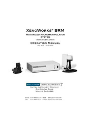 Sutter Instrument XenoWorks BRM Operation Manual