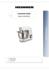 Heinner HPM-8012X Instruction Manual