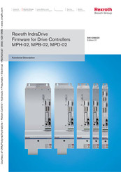 Bosch Rexroth IndraDrive MPH-02 Functional Description