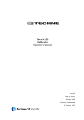 Bibby Sterilin TECHNE Tecal 425S Operator's Manual