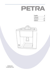 Petra Compact4All 204000 Manual