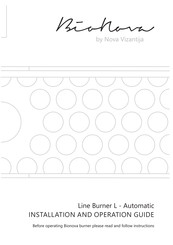 Nova Vizantija Bionova Line Burner L Automatic Installation And Operation Manual