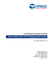 Cypress CY8CPROTO-062S3-4343W Manual