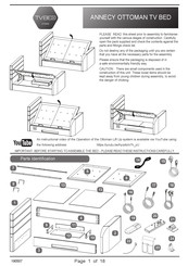 Annecy OTTOMAN TV BED Manual