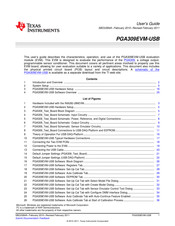 Texas Instruments PGA309EVM-USB User Manual