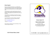 Woosh Sirocco Sport CD Manual