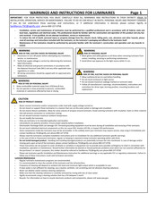 SIGNIFY GARDCO PowerForm Installation Instructions Manual