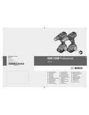 Bosch GSR 18V-50 Instructions Manual