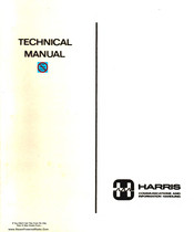 Harris CRITERION 90-1 Technical Manual